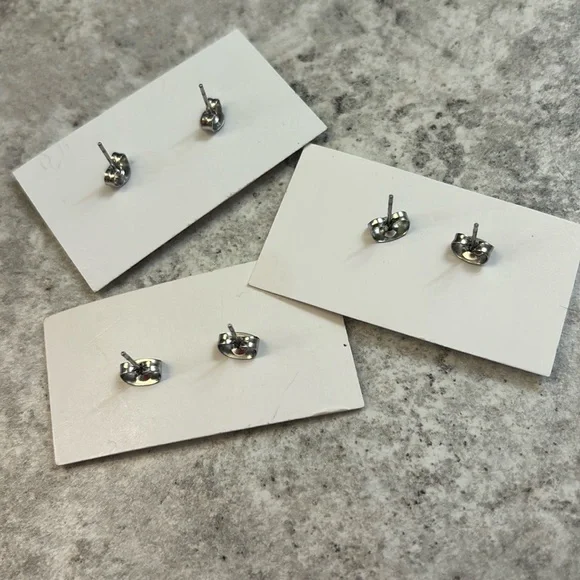 NWT Festive Earrings Set of 3 - Picture 2 of 5